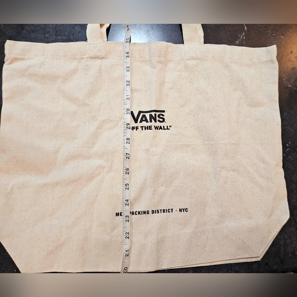 XL Vans Tote Travel Storage Bag Off The Wall Meatpacking District NYC Handbag - Picture 9 of 11